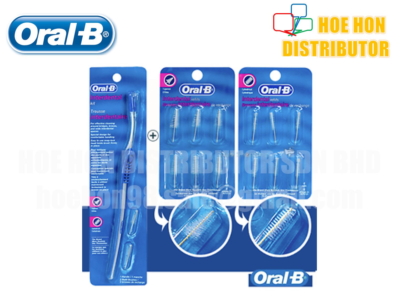 OralB / Oral B Interdental Cylindrical Tapered Bridge Brace Starter