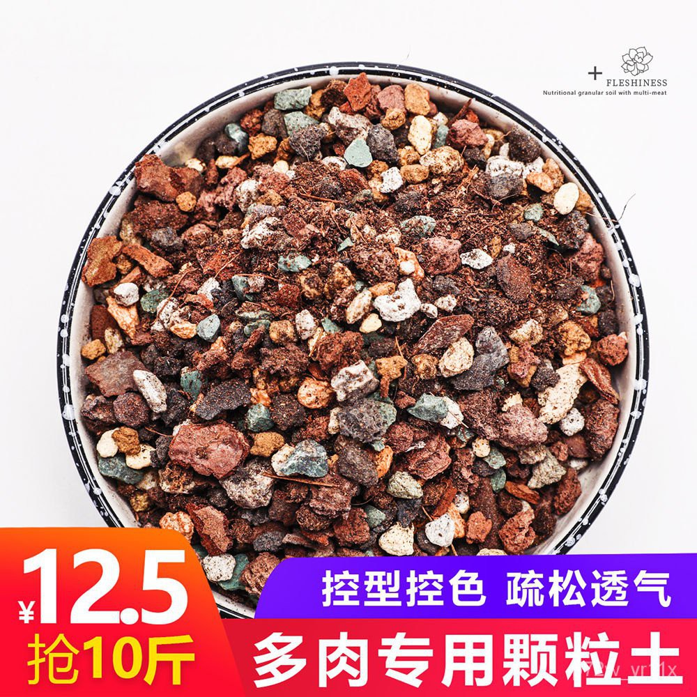 Nutrient Soil多肉土多肉植物营养土肉肉专用配方叶插泥炭多肉颗粒土5斤起 Shopee Malaysia