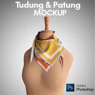 Download Tudung Mockup Psd I Photoshop I Template Photoshop