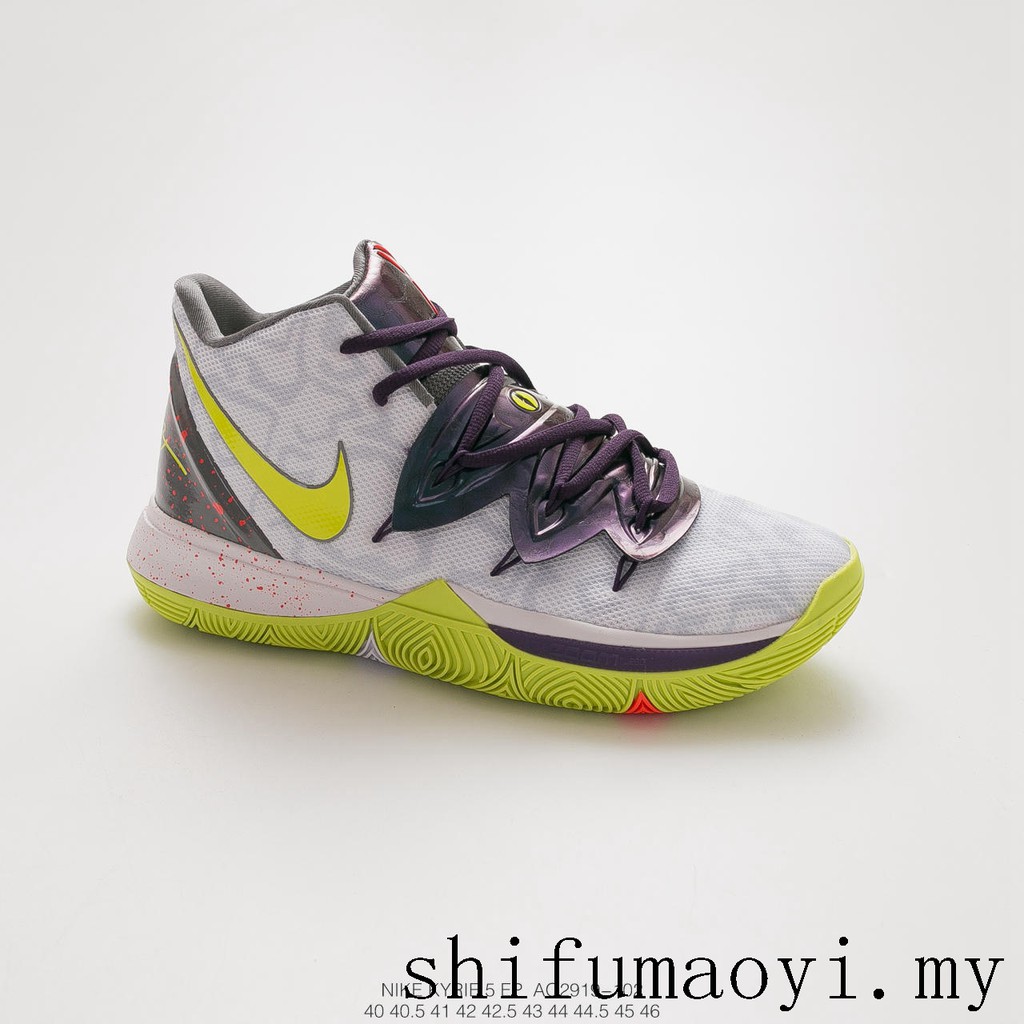 Official Nike Kyrie 5 'Squidward' Mint Green Purple GG GS