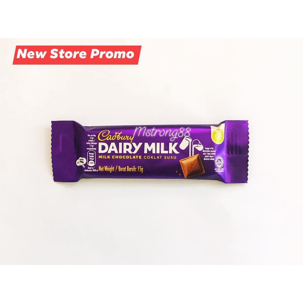 Cadbury Mini Bars Dairy Milk Chocolate 15g | BeeCost