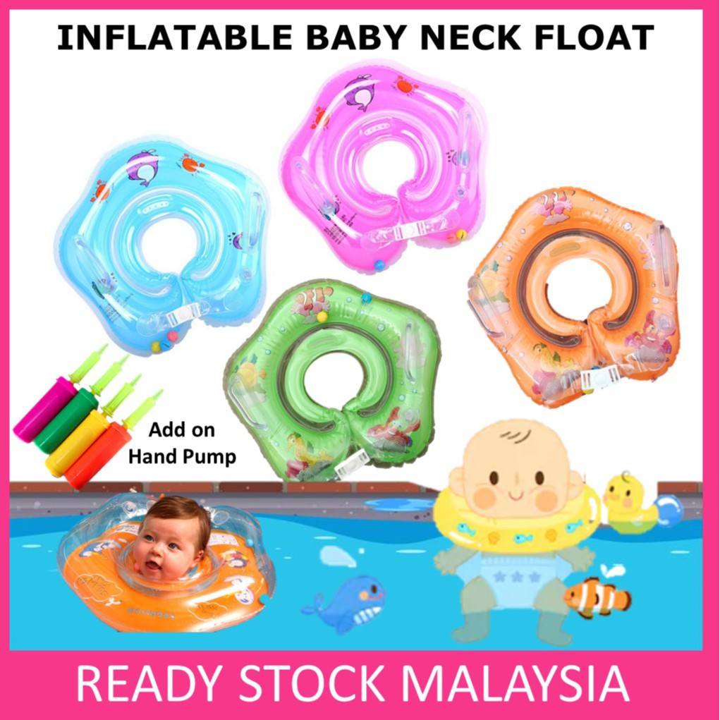 Neck Float Neck Ring Baby Float Ring Baby Swim Fish Shape Adjustable