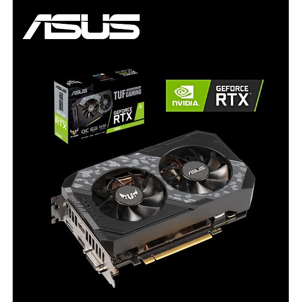 Asus Tuf Gaming Geforce Rtx 2060 Oc Edition 6gb Gddr6 Tuf Rtx2060 O6g Gaming Shopee Malaysia