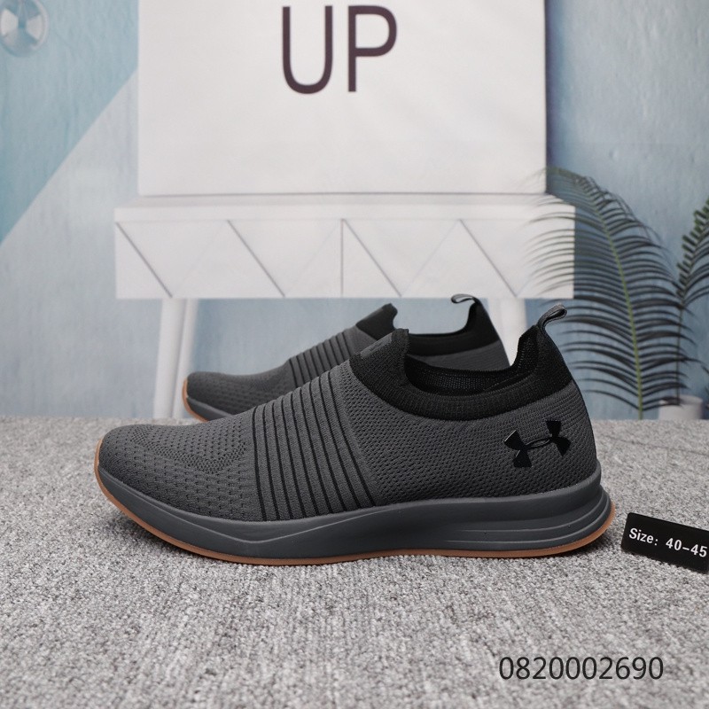 under armour laceless sneakers