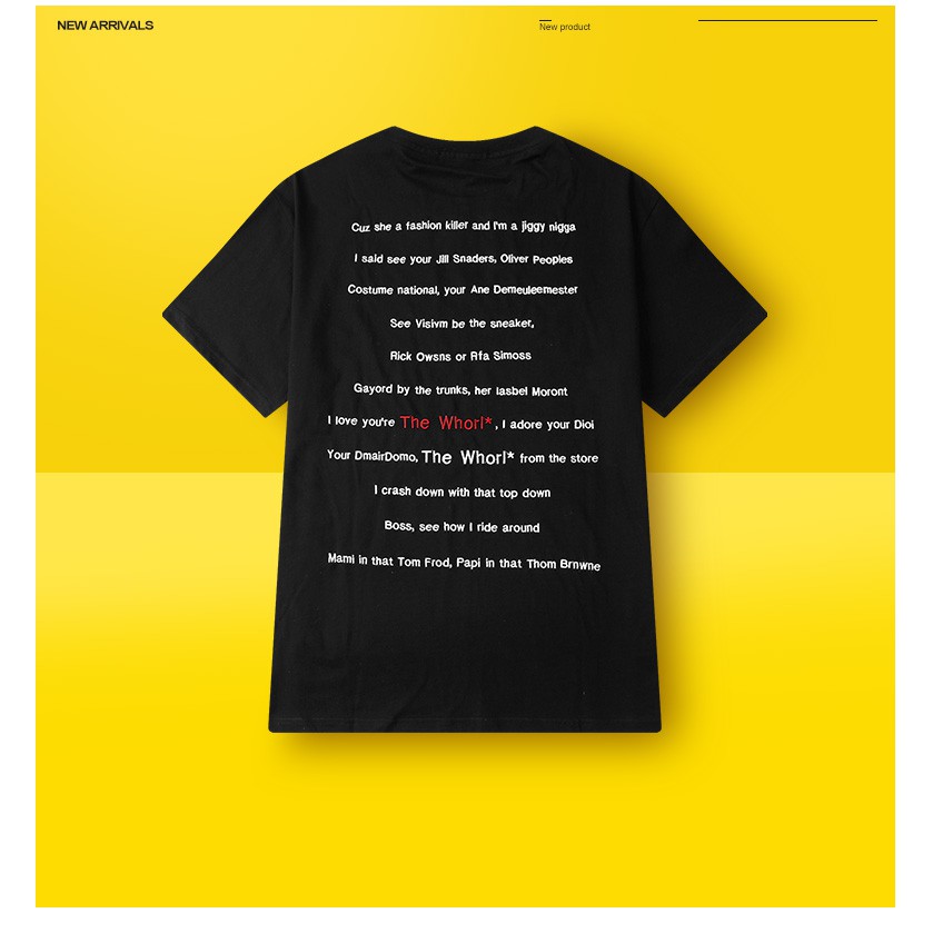 Heybig Oversized T Shirt The Whor Hype Shopee Malaysia - mami yellow shirt roblox
