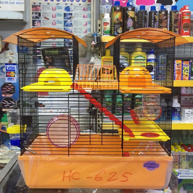 dual hamster cage