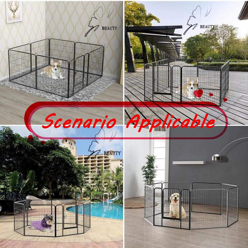 Buy [Mu0027sia Stock] Kennel Sangkar Kucing Pet Metal Rack Grid Basket 