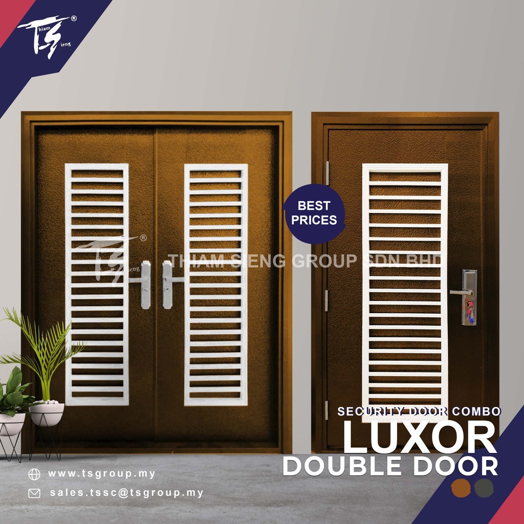 Lowest Combo Price Rm2599 Delivery Charges Security Door Double W6 X H7 Single W3xh7 With 10locks