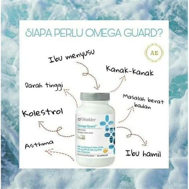 SHAKLEE Omega Guard omega3 [SHIP 1 DAY] (OmegaGuard) Purified