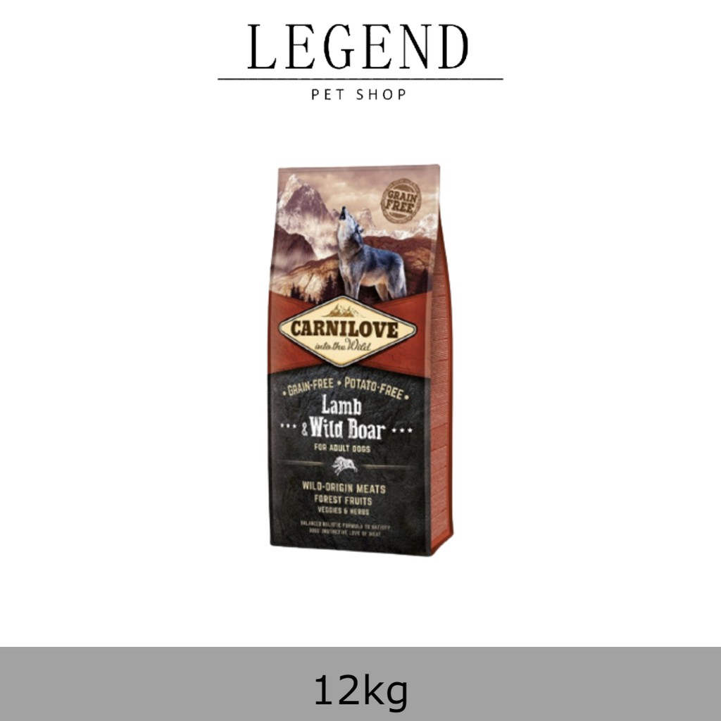 Carnilove Dog Lamb & Wild Boar for Adult Dog 12kg Shopee Malaysia