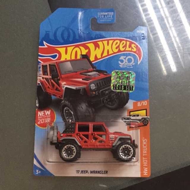 hot wheels jeep 2018