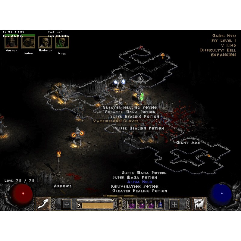 axe of the pit diablo 1