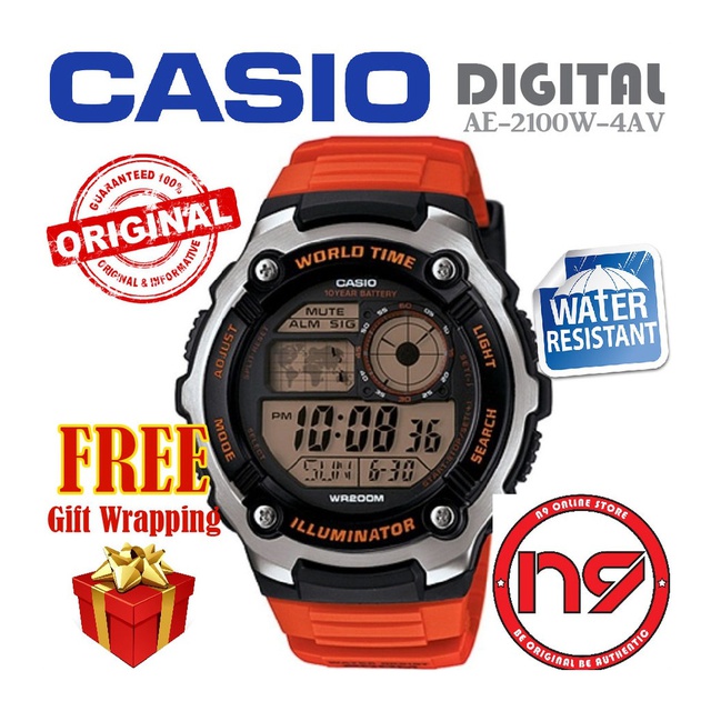 casio 2100w