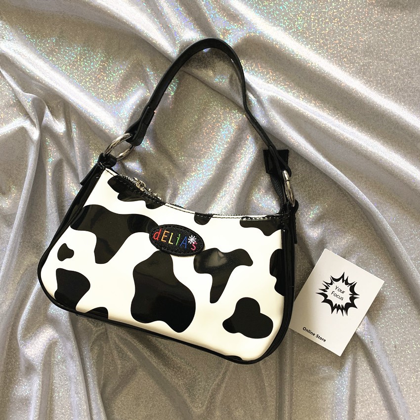 cow print bag