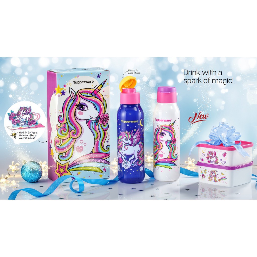 Tupperware Unicorn Collection Set