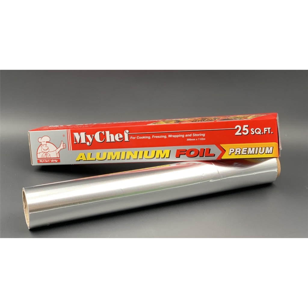 Aluminium Foil 25 Sq Ft My Chef Aluminium Foil For Cooking