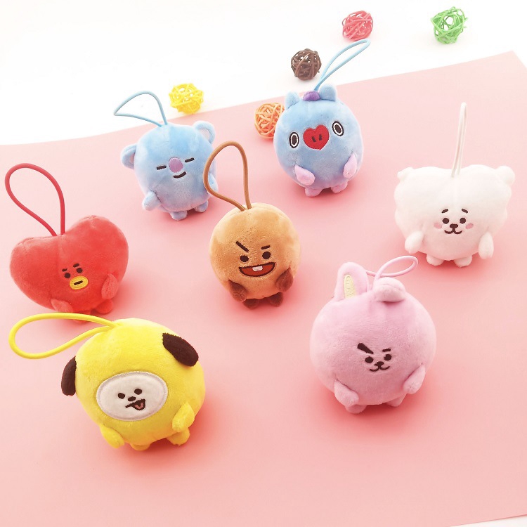 bts plush characters