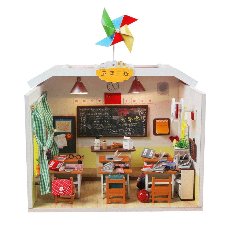 miniature classroom furniture