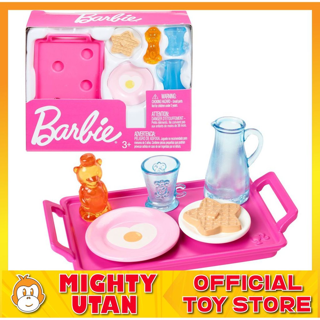 barbie breakfast set