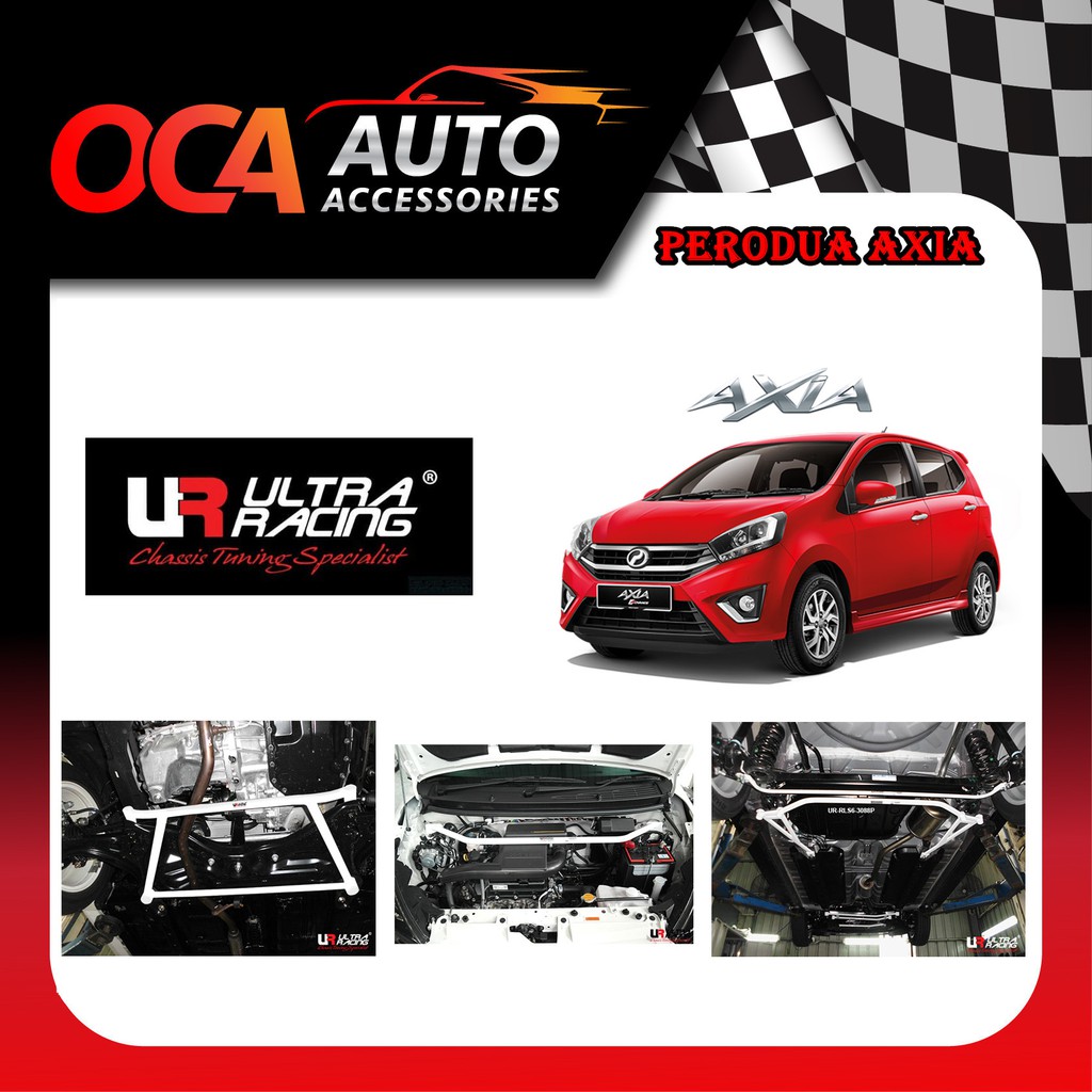 Perodua Axia / Axia FL VVTI ( 20142022 ) Ultra Racing Bar Safety Bar
