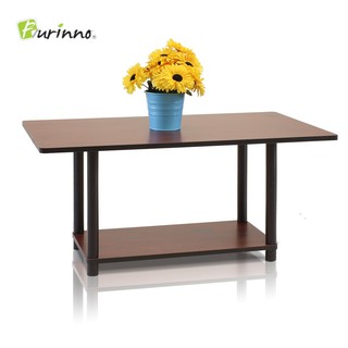 Furinno 99192 Dc Bk Turn N Tube No Tools Coffee Table Rectangle Diy Dark Cherry Black Shopee Malaysia