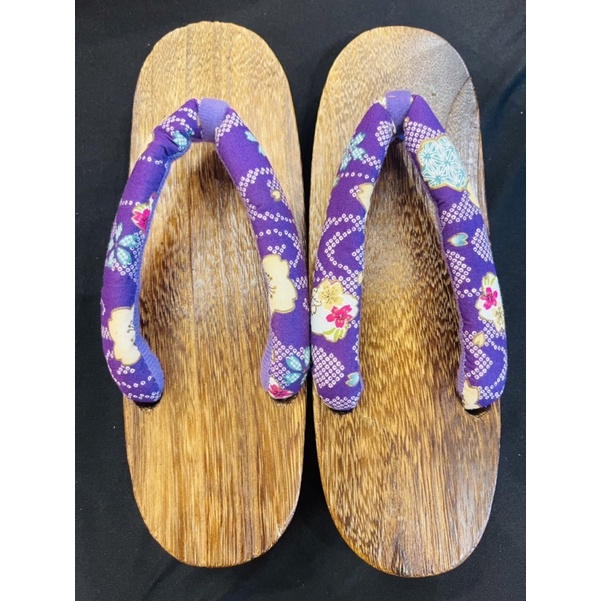 Authentic kimono yukata zori geta japanese slippers