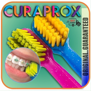 *PREMIUM SWISS ORAL CARE* Curaprox CS 5460 Orthodontics Braces Toothbrush for adult, 绑牙专用的牙刷 （Assorted Colors)