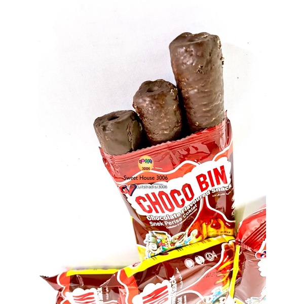 CV 28g Large Big Size Choco Bin Chocolate Flavour Strawberry Snack ...