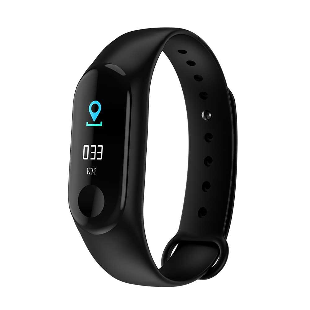 M3 Plus Smart Bracelet (black) | Shopee Malaysia