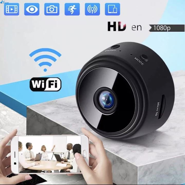 A9 720P/1080P HD Wifi Camera cctv camera wifi connect to cellphone ...