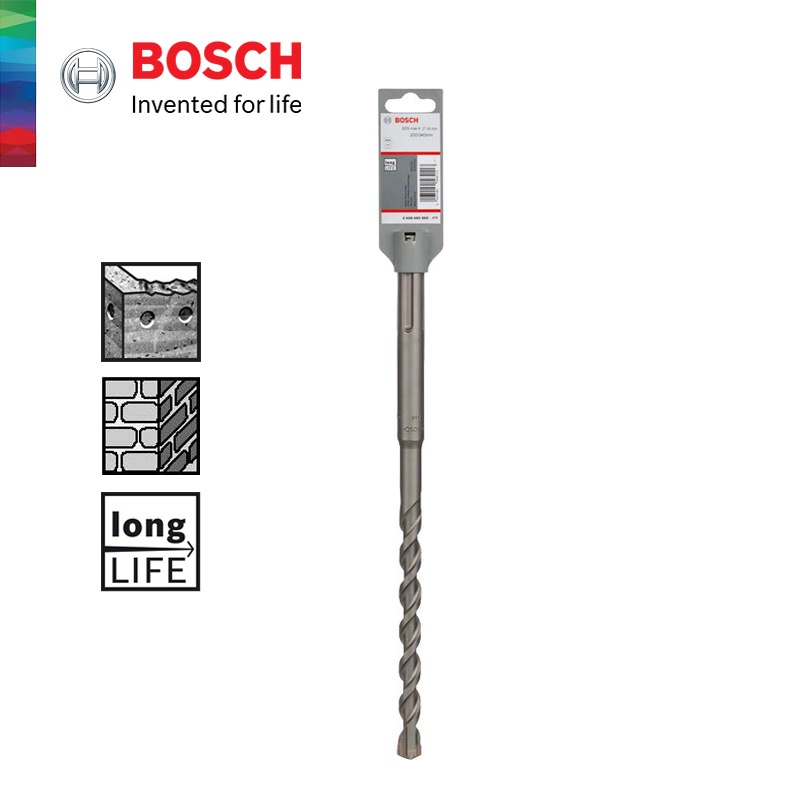 BOSCH Hammer drill bit SDS Max4 (1640mm) Shopee Malaysia