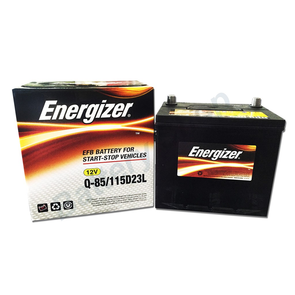 Energizer Car Batteries Q85 / 115D23L EFB Start Stop battery for MAZDA