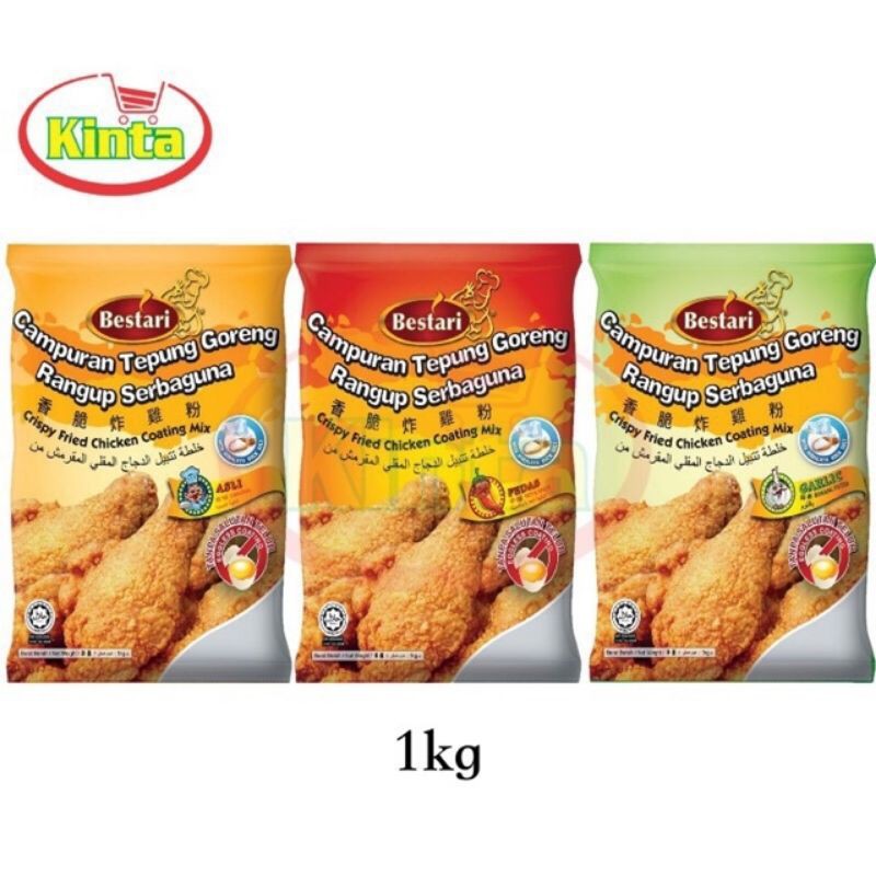 Tepung Bestari Goreng Rangup Serbaguna Original