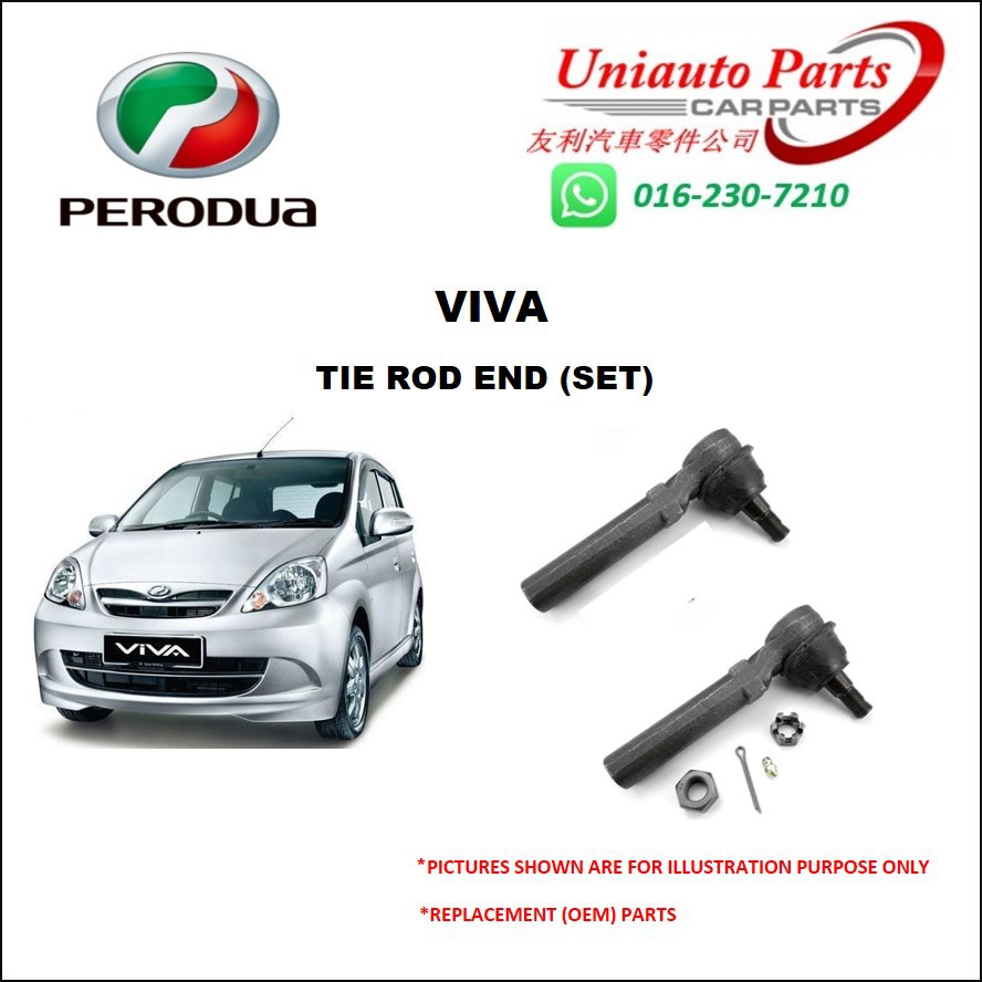 PERODUA VIVA TIE ROD END (SET) Shopee Malaysia