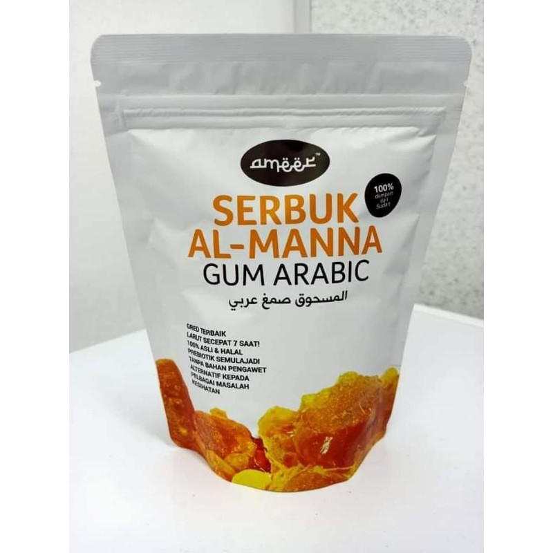 Buy Healthy Food Arabic Gum Serbuk Al Manna Seetracker Malaysia