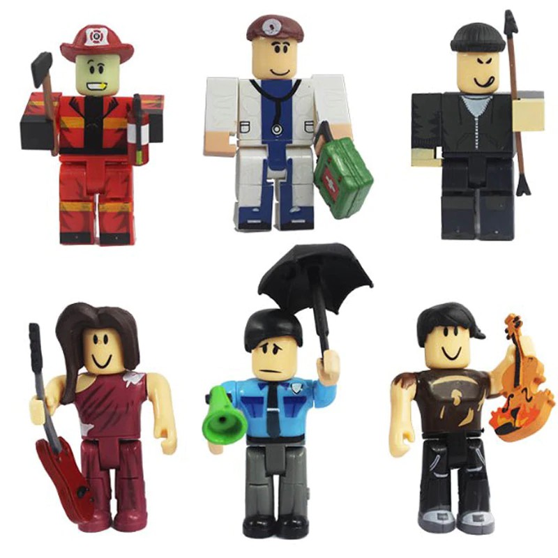 7set 7 5cm Cartoon Pvc Roblox Figma Oyuncak Action Figure Toys With Weapons Kids Party Boys Roblox Game Character Toys Shopee Malaysia - qoo10 9 sets of roblox characters figure 7 9cm pvc game figma