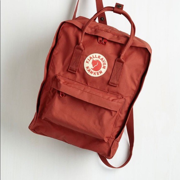 fjallraven kanken daypack brick