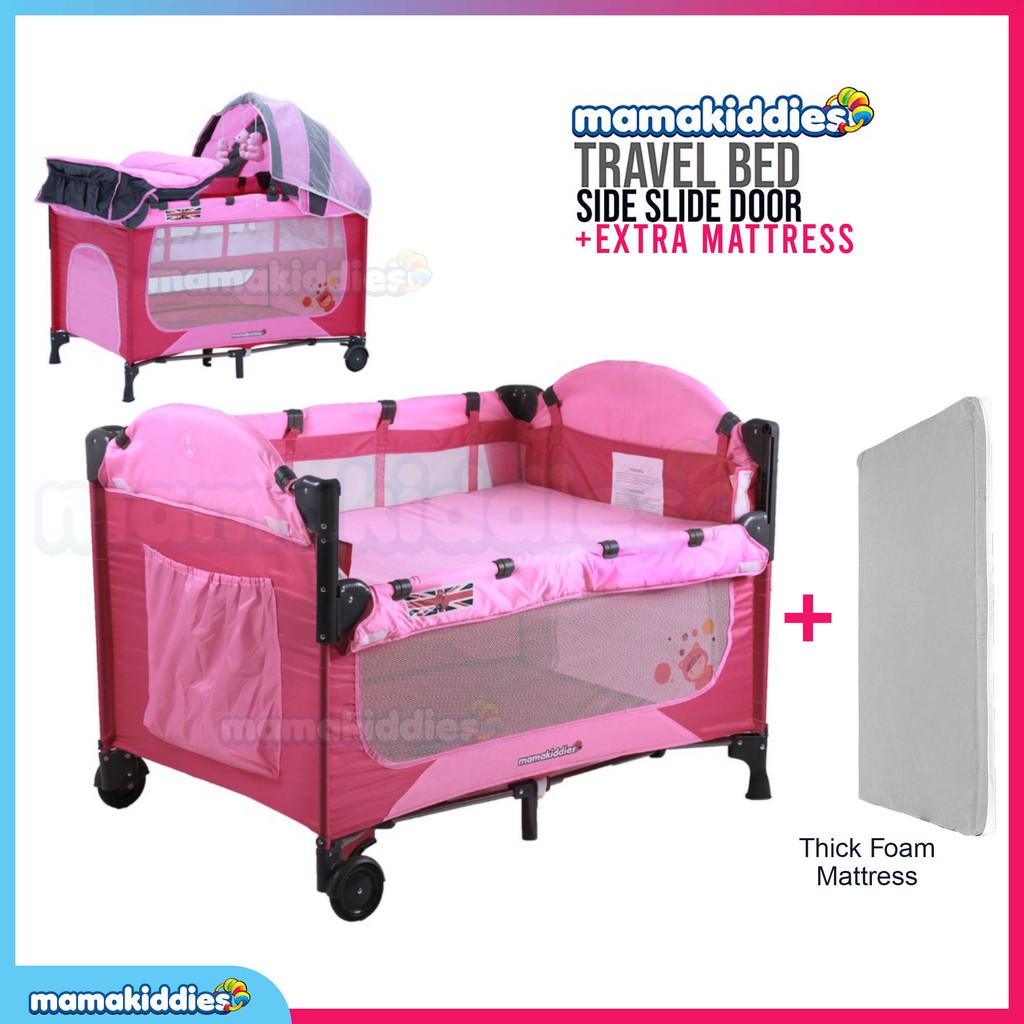 baby cot pink