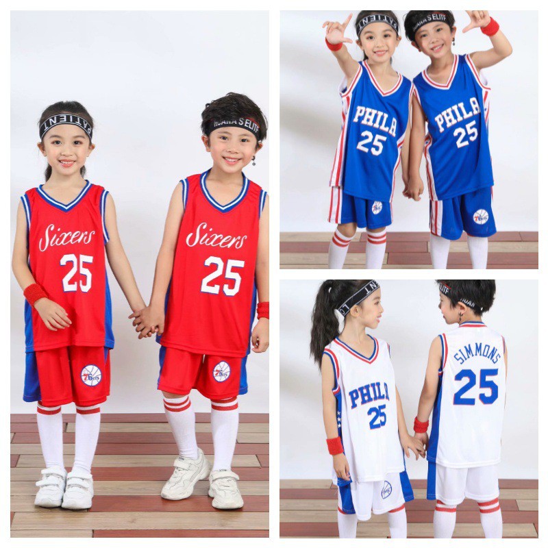 kids 76ers jersey