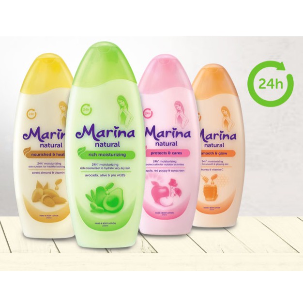  MARINA  Hand  and Body  Lotion 100ML Shopee Malaysia