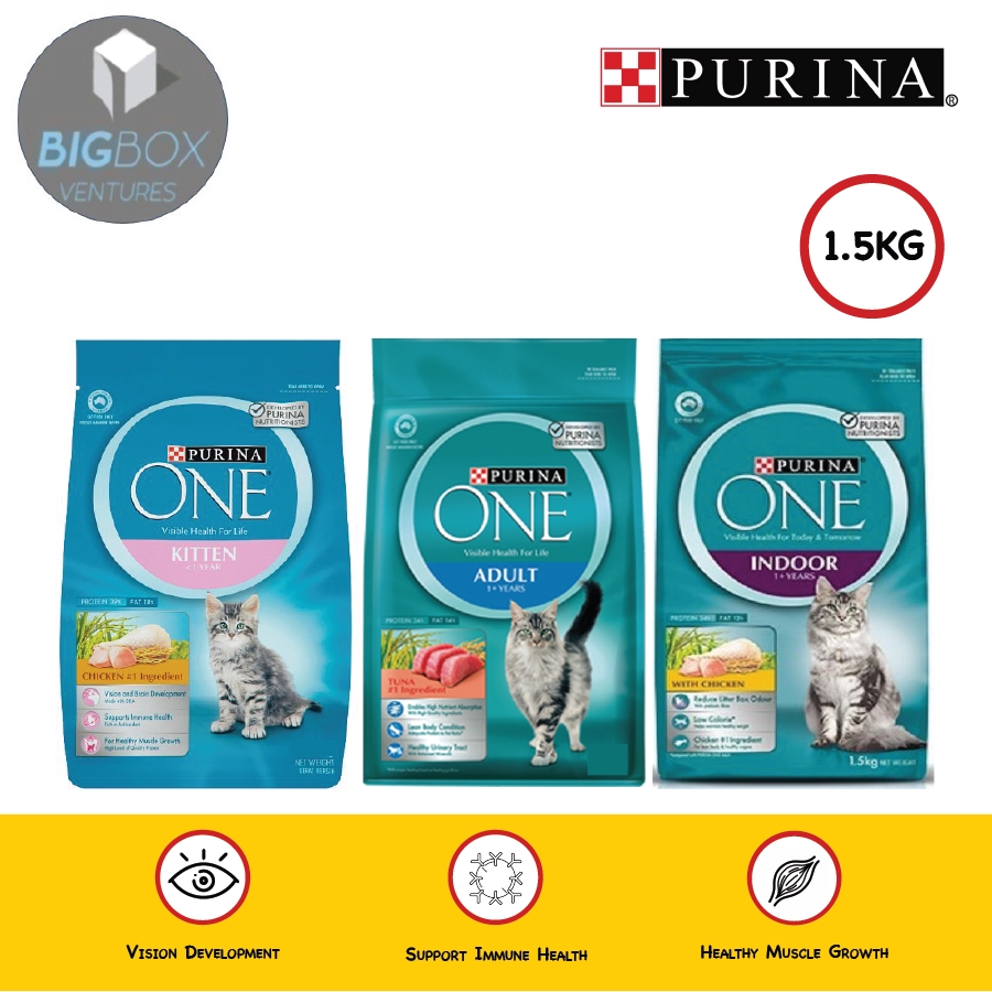 Purina One Dry Cat Food 1.5KG Shopee Malaysia