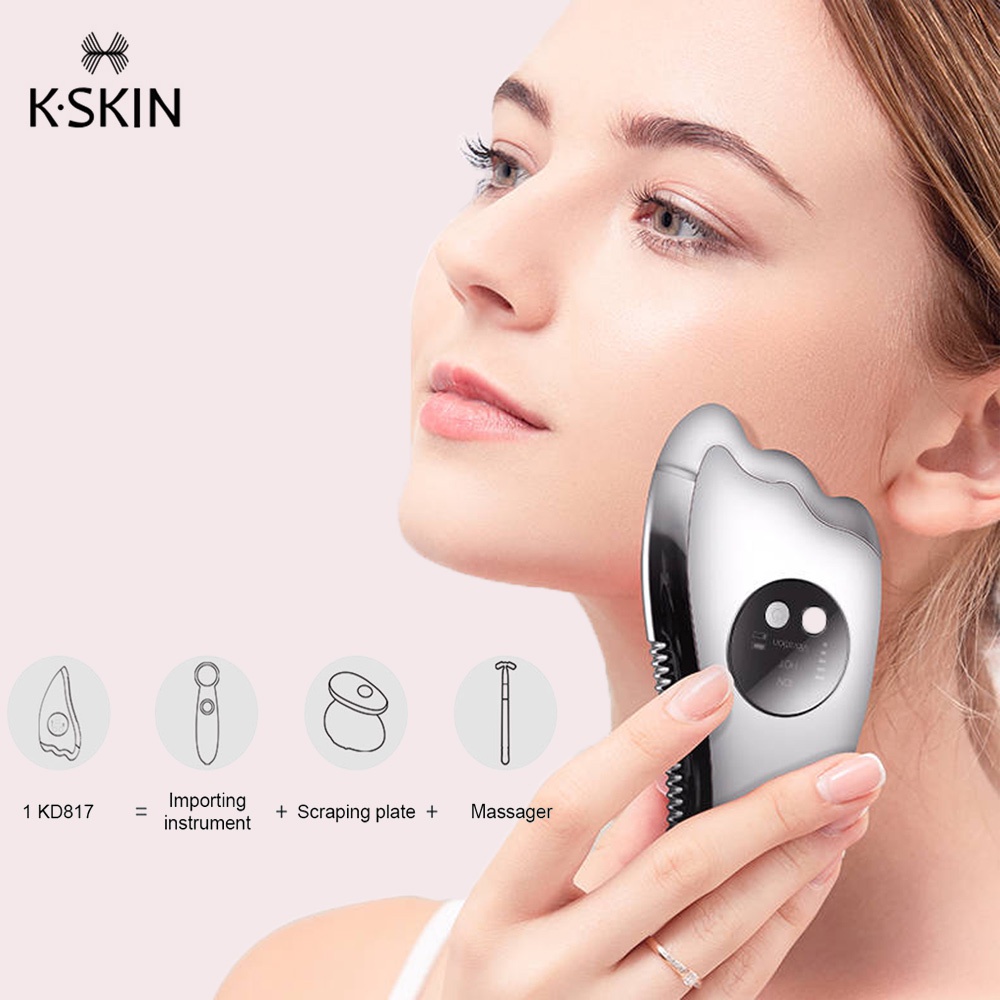 [Ready Stock]KSKIN Electric Scraping Beauty Instrument Microcurrent
