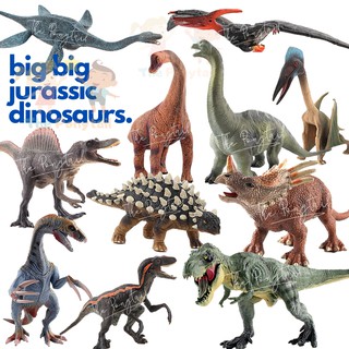 Dinosaur Toys for Kids Jurassic World Kids Toys Big Size T Rex Raptor Action Figure