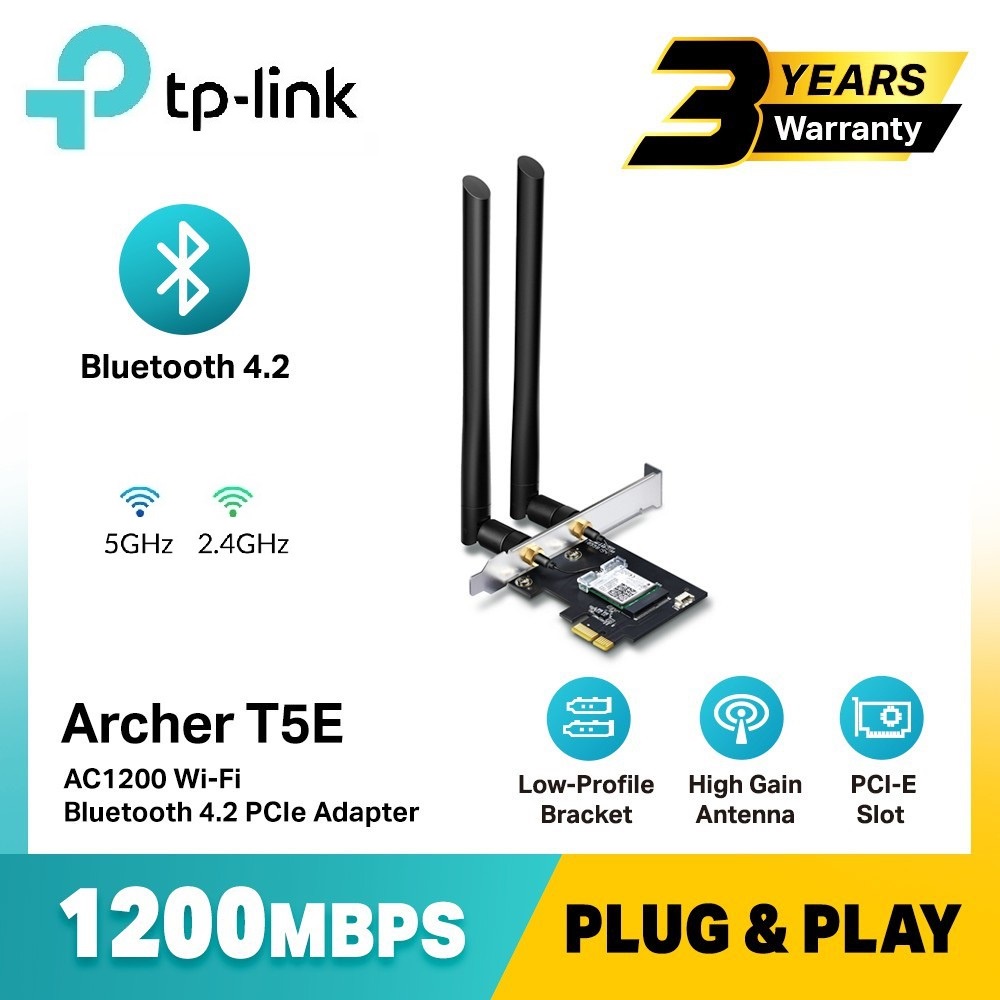 Archer TX55E AX3000 WiFi Bluetooth PCIe Adapter TPLink, 60 OFF