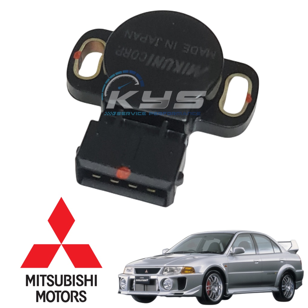 (TPS) THROTTLE POSITION SENSOR 4PINS MITSUBISHI EVOLUTION EVO 4/5/6