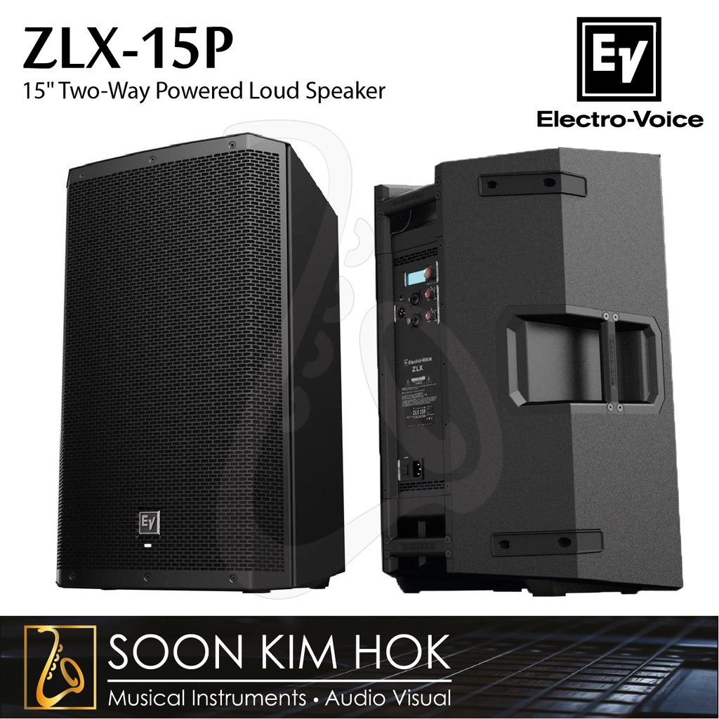 ELECTROVOICE ZLX15P 15" TwoWay Powered Loud Speaker (ZLX15P