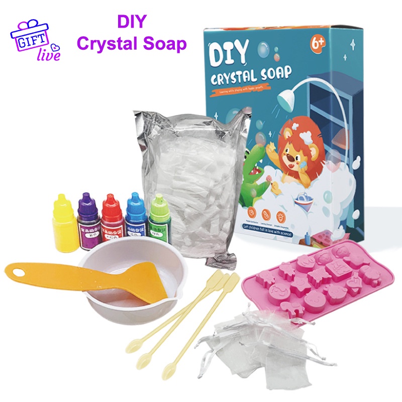 Dino Soap Making Kit Dinosaur Science Kits for Kids All Ages STEM DIY