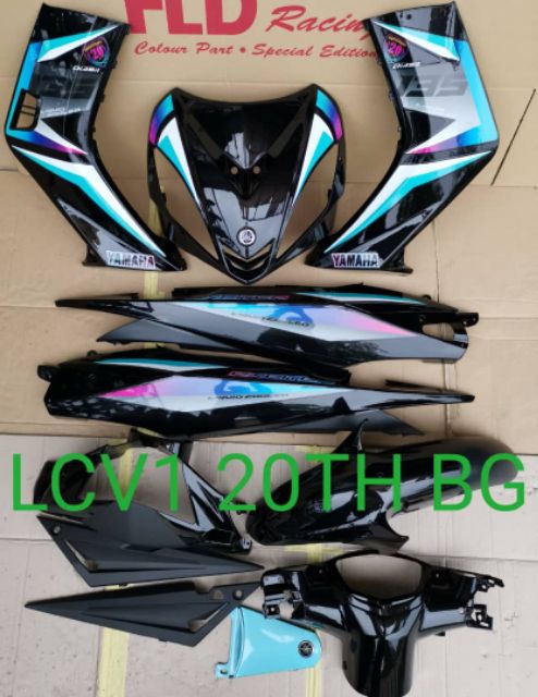 Cover Set Lc135 Demak Evo Z Annivesary 20th Shopee Malaysia