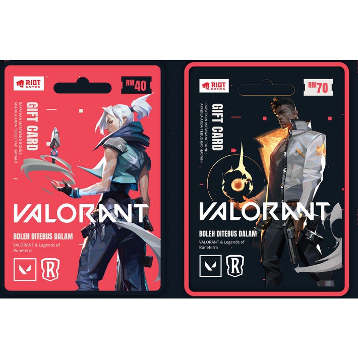 MY Riot Games Gift Card Code Valorant and Legends of Runeterra Gift ...