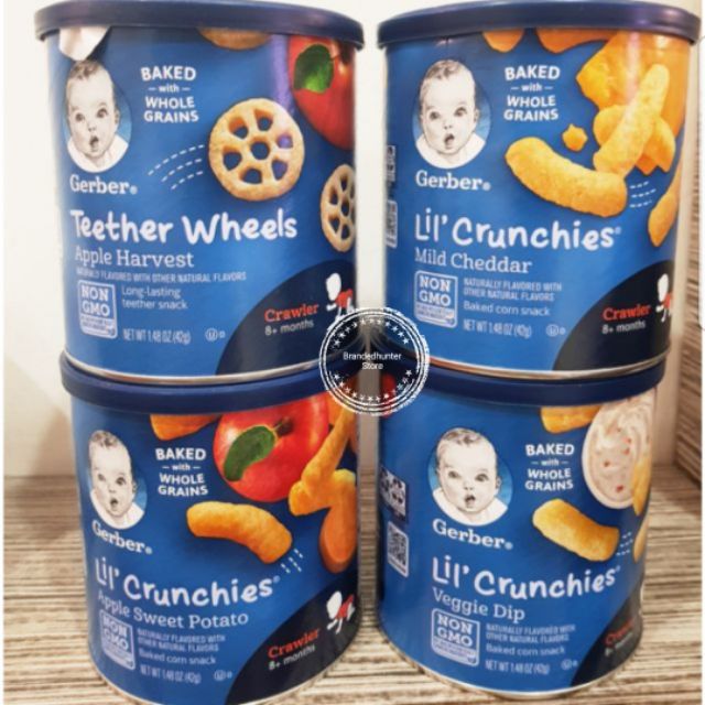 gerber lil crunchies halal